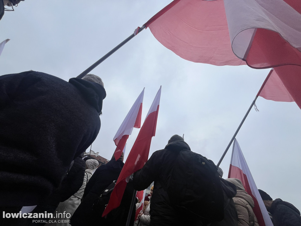 Protest w Warszawie