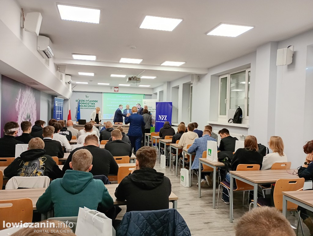 Finał XVI Wojewódzkiego konkursu wiedzy o BHP