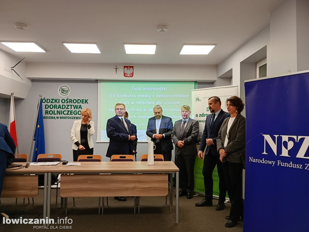Finał XVI Wojewódzkiego konkursu wiedzy o BHP