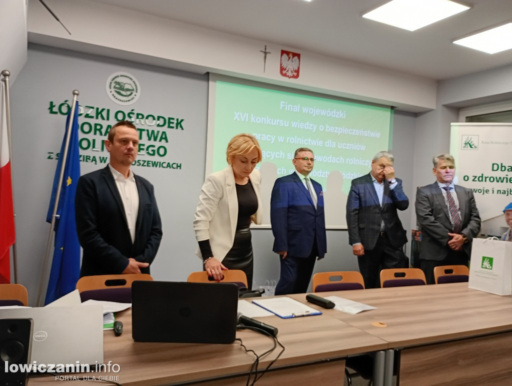 Finał XVI Wojewódzkiego konkursu wiedzy o BHP
