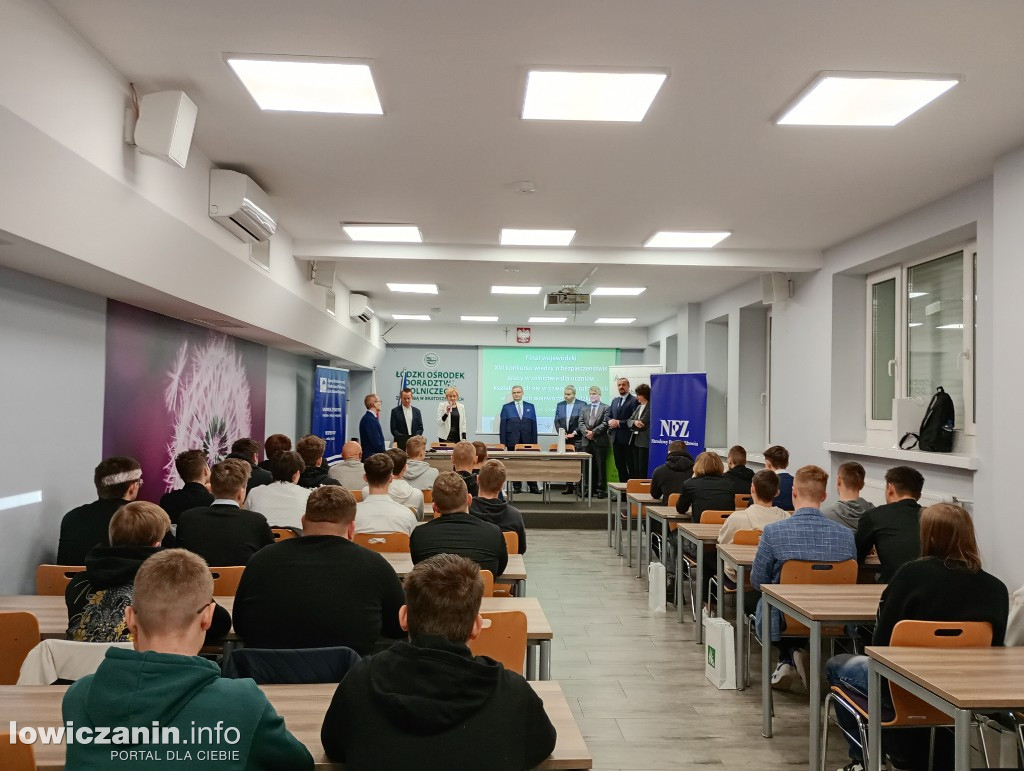 Finał XVI Wojewódzkiego konkursu wiedzy o BHP