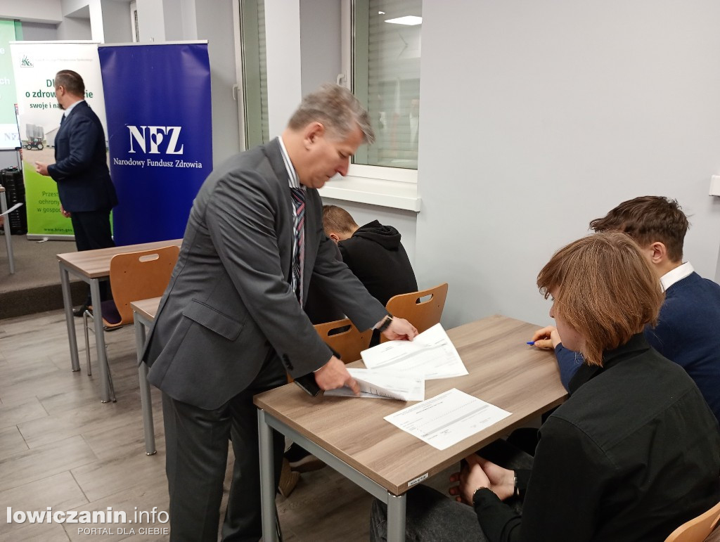 Finał XVI Wojewódzkiego konkursu wiedzy o BHP