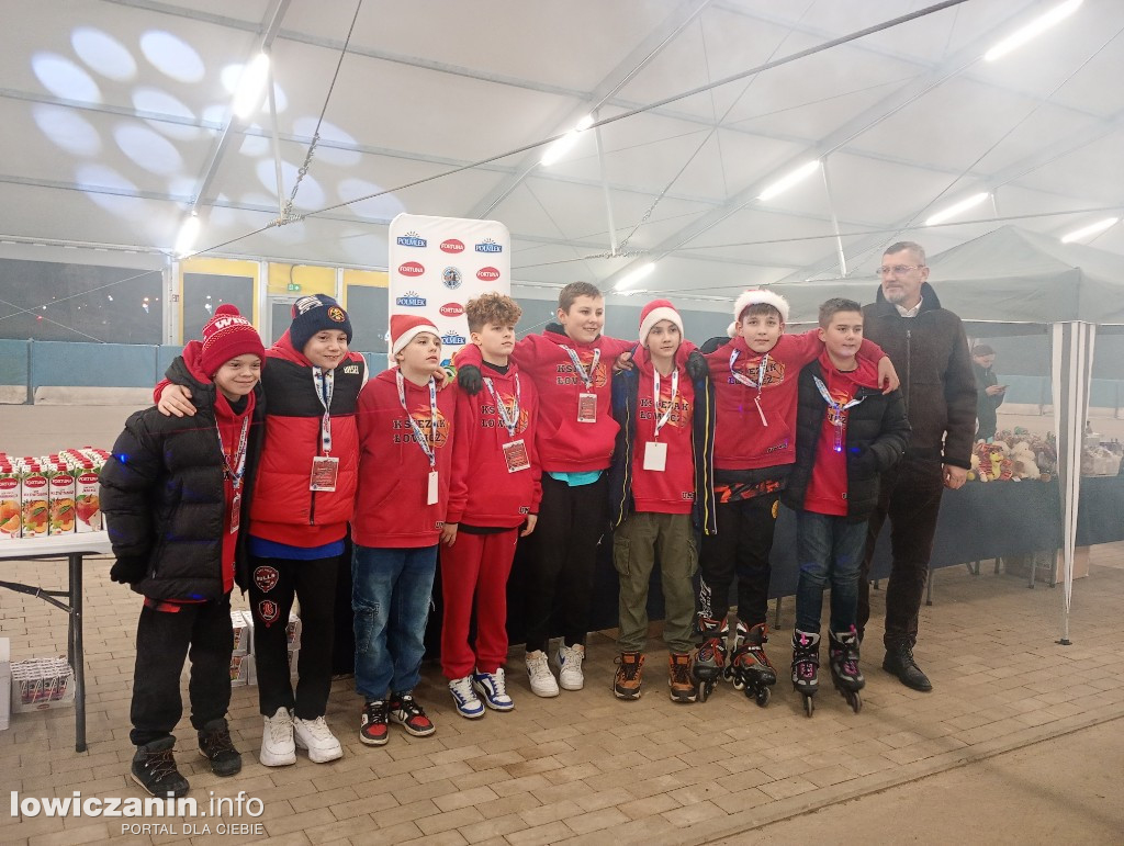 Mikołajkowa dyskoteka na rolkach w Domaniewicach