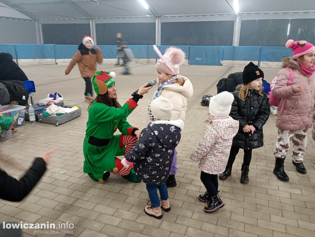 Mikołajkowa dyskoteka na rolkach w Domaniewicach