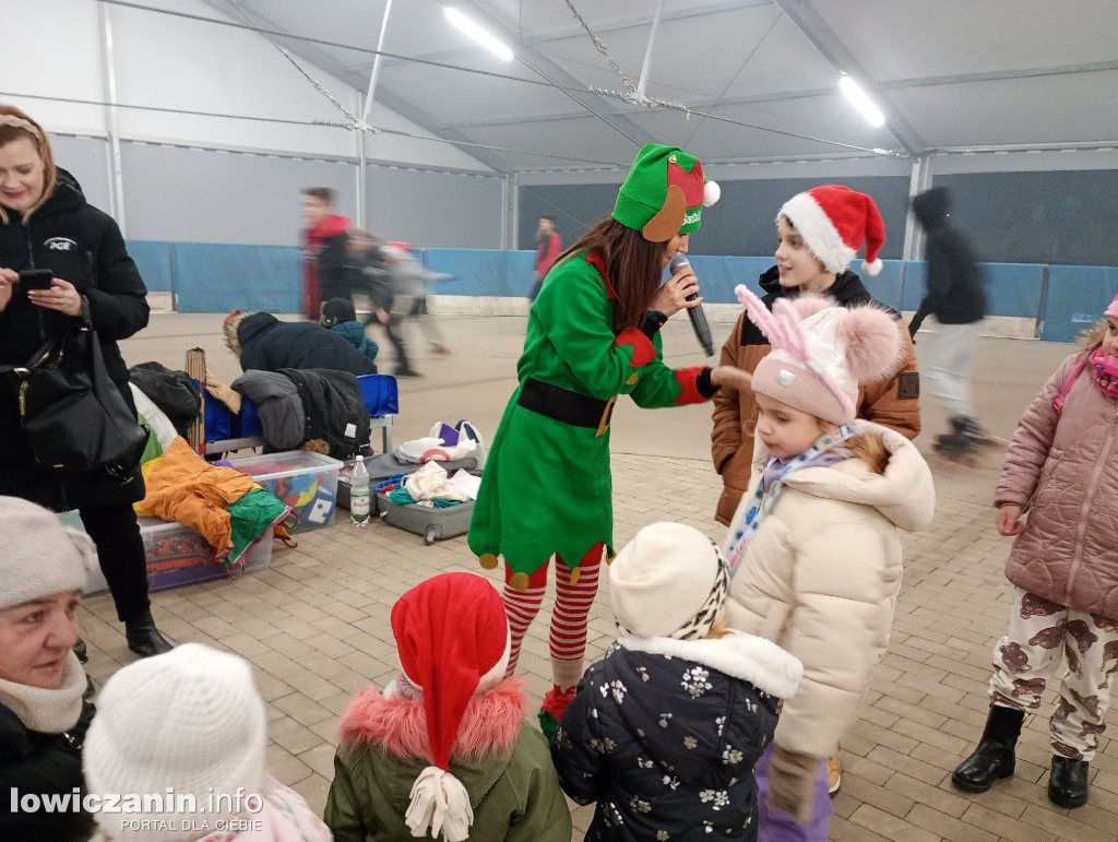 Mikołajkowa dyskoteka na rolkach w Domaniewicach