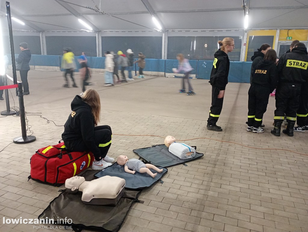 Mikołajkowa dyskoteka na rolkach w Domaniewicach