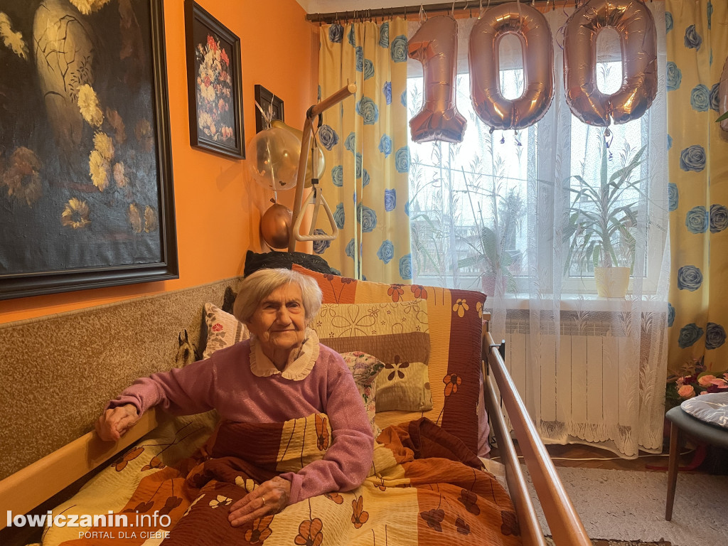 Mieszkanka gminy Głowno skończyła 100 lat