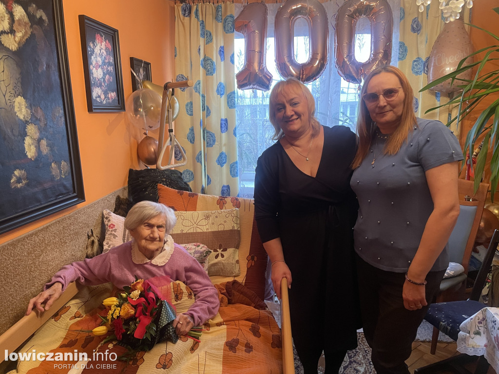Mieszkanka gminy Głowno skończyła 100 lat