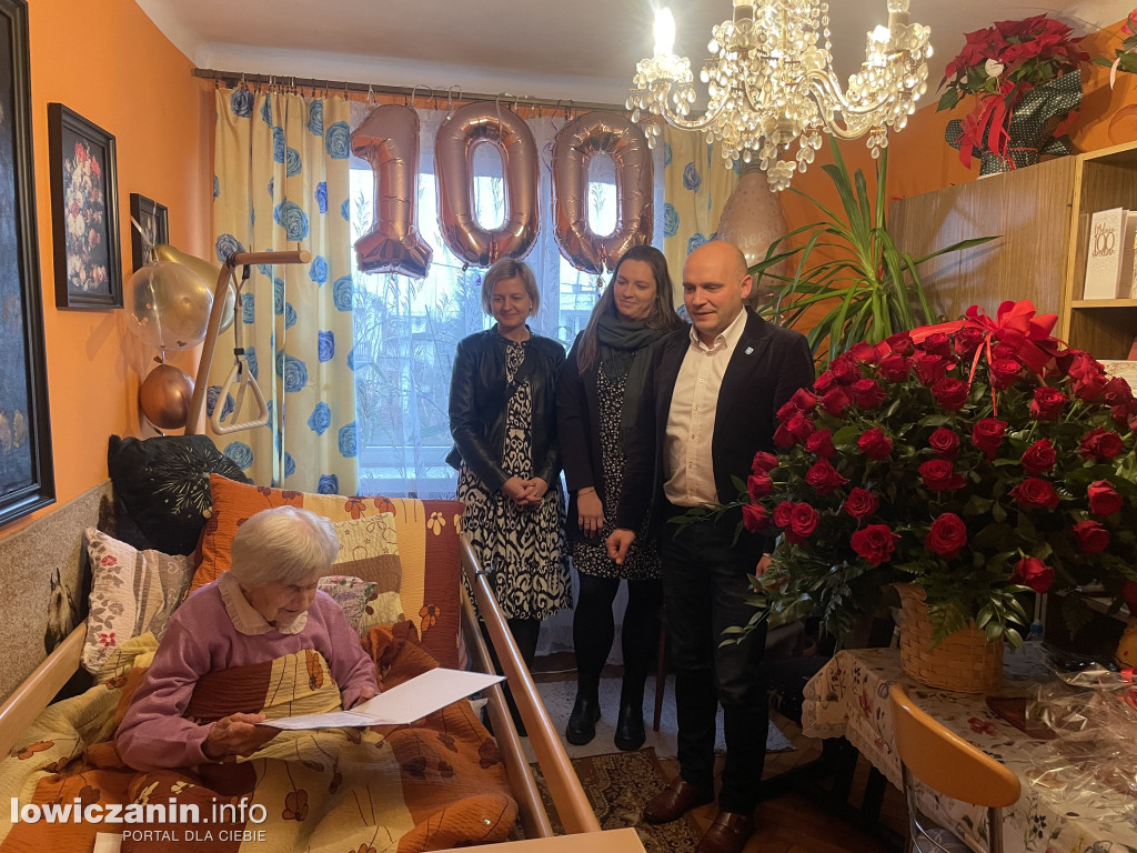 Mieszkanka gminy Głowno skończyła 100 lat