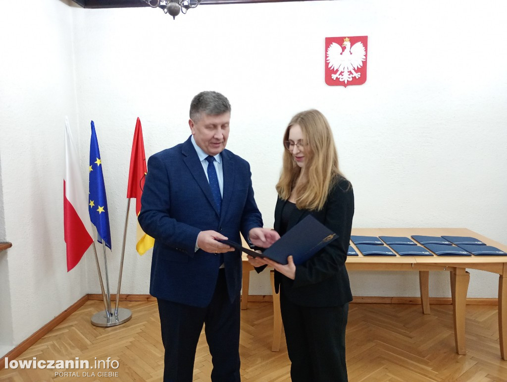 Młodzi sportowcy z Głowna otrzymali stypendia