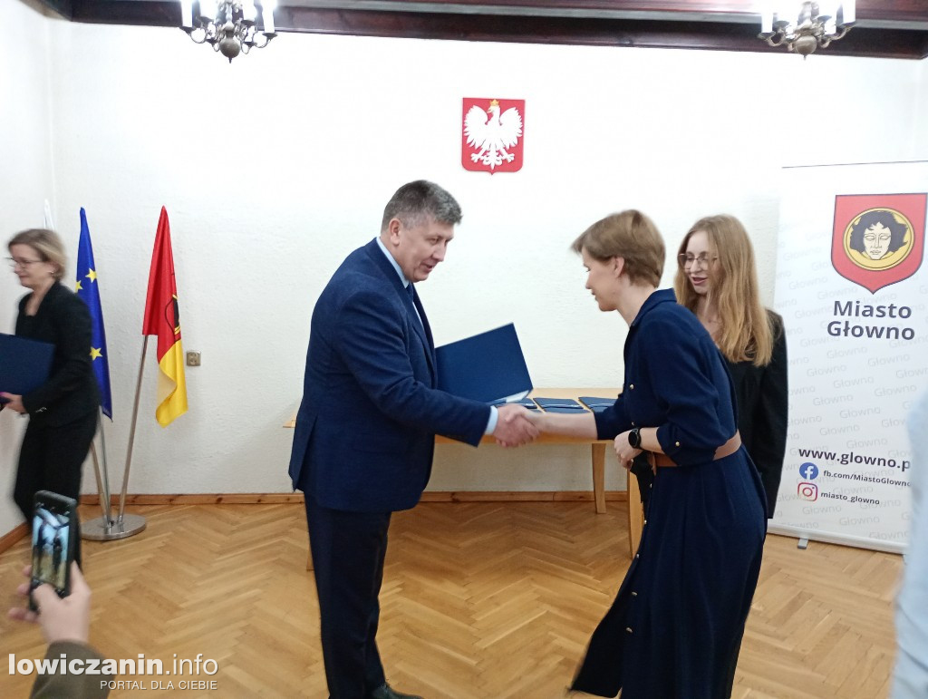 Młodzi sportowcy z Głowna otrzymali stypendia