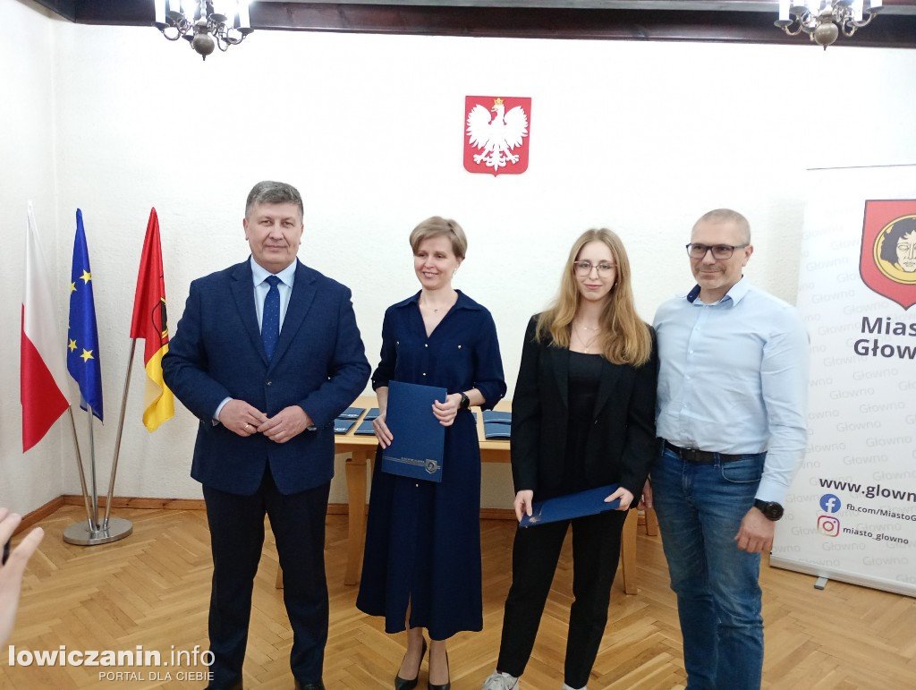 Młodzi sportowcy z Głowna otrzymali stypendia