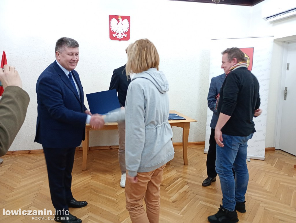 Młodzi sportowcy z Głowna otrzymali stypendia
