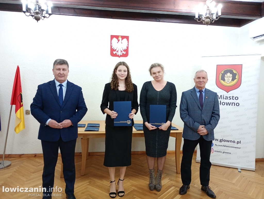 Młodzi sportowcy z Głowna otrzymali stypendia