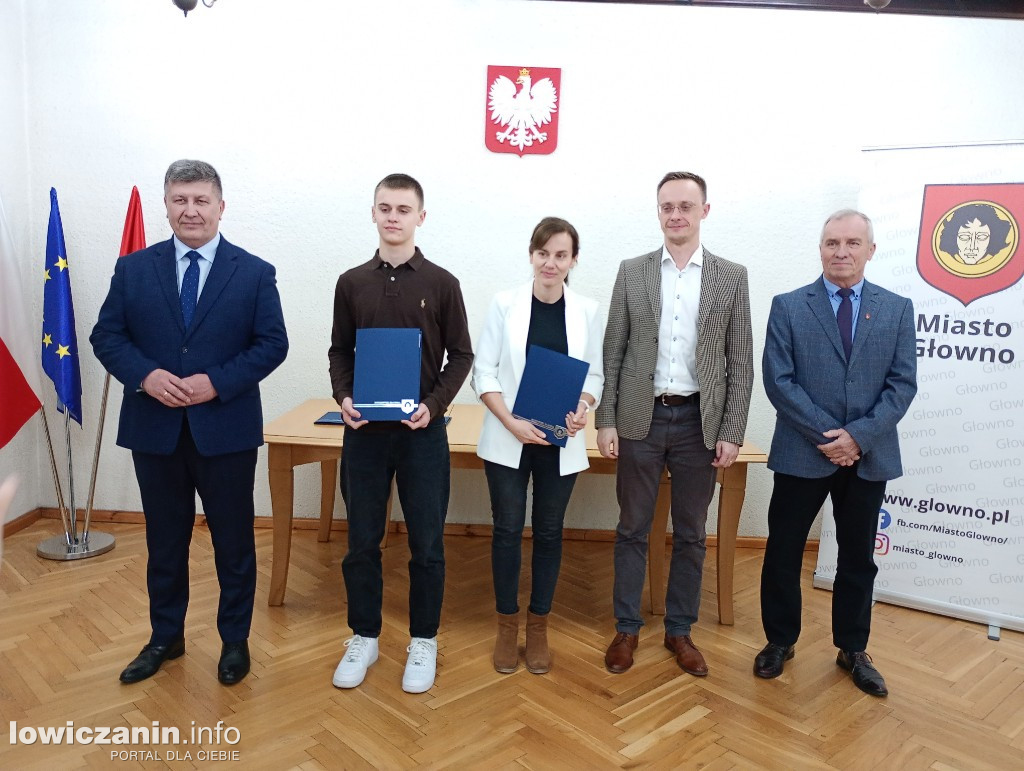 Młodzi sportowcy z Głowna otrzymali stypendia