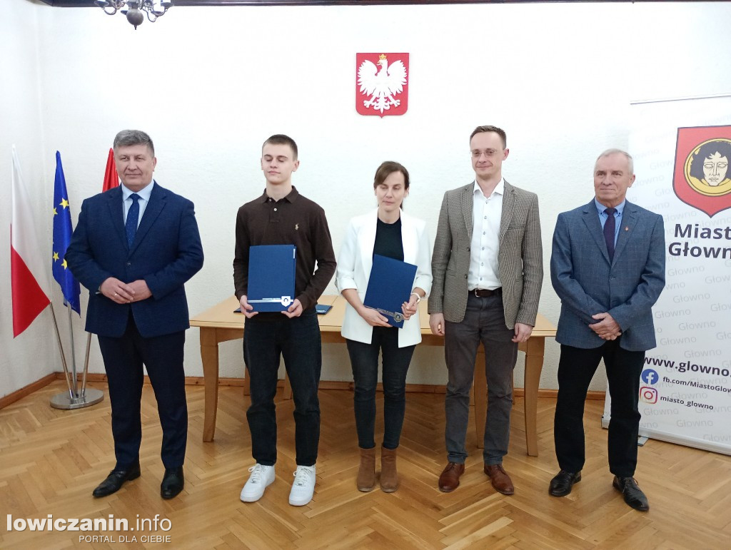 Młodzi sportowcy z Głowna otrzymali stypendia