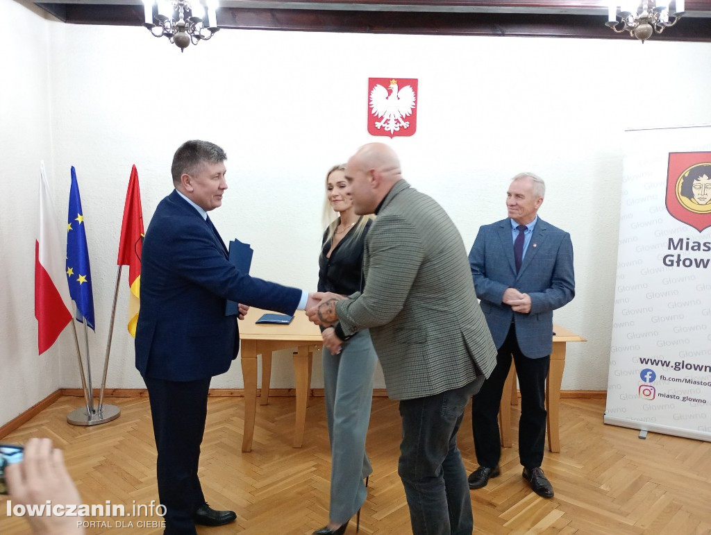 Młodzi sportowcy z Głowna otrzymali stypendia