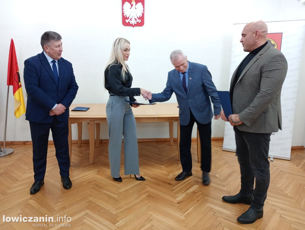 Młodzi sportowcy z Głowna otrzymali stypendia