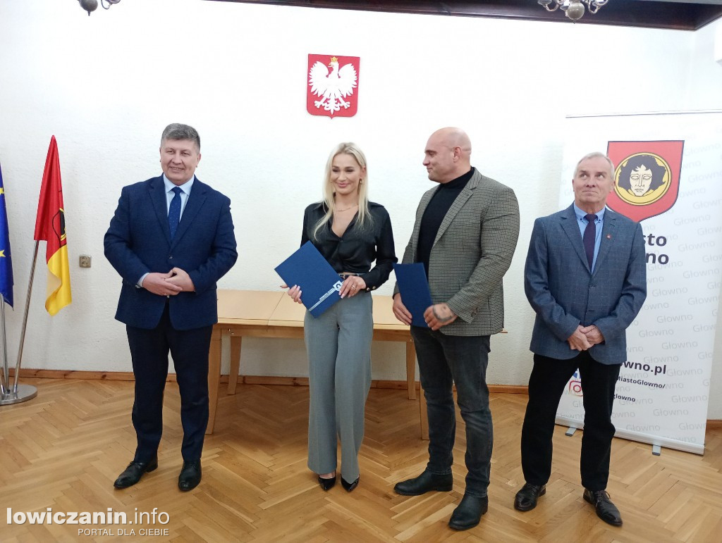 Młodzi sportowcy z Głowna otrzymali stypendia