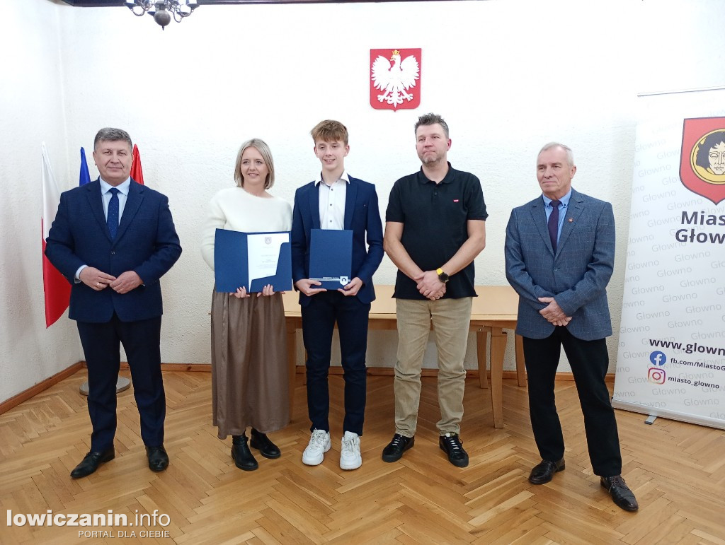 Młodzi sportowcy z Głowna otrzymali stypendia