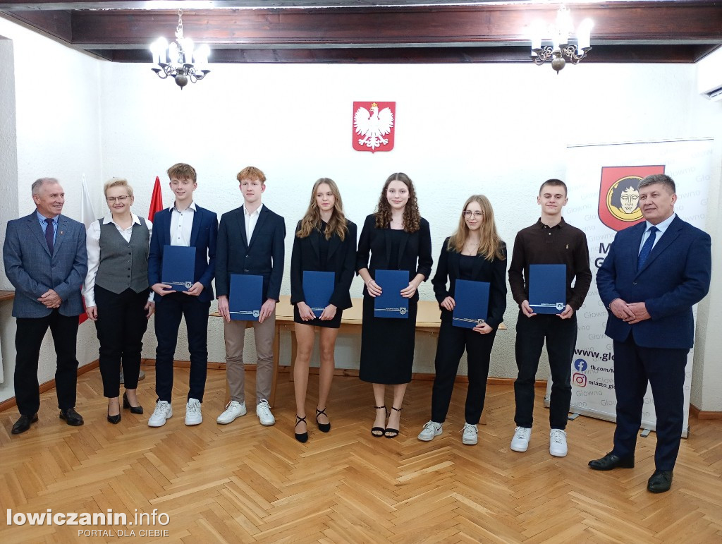 Młodzi sportowcy z Głowna otrzymali stypendia