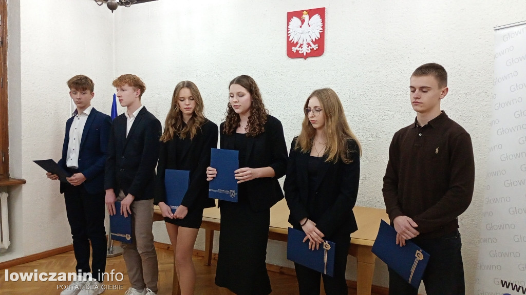 Młodzi sportowcy z Głowna otrzymali stypendia