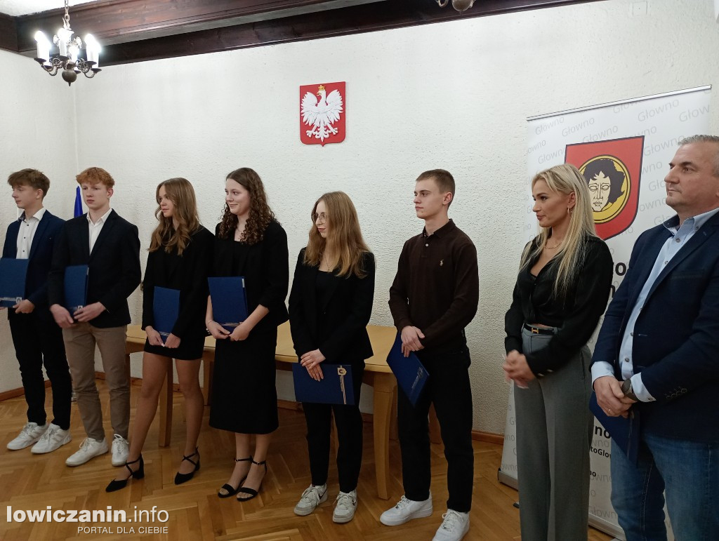 Młodzi sportowcy z Głowna otrzymali stypendia