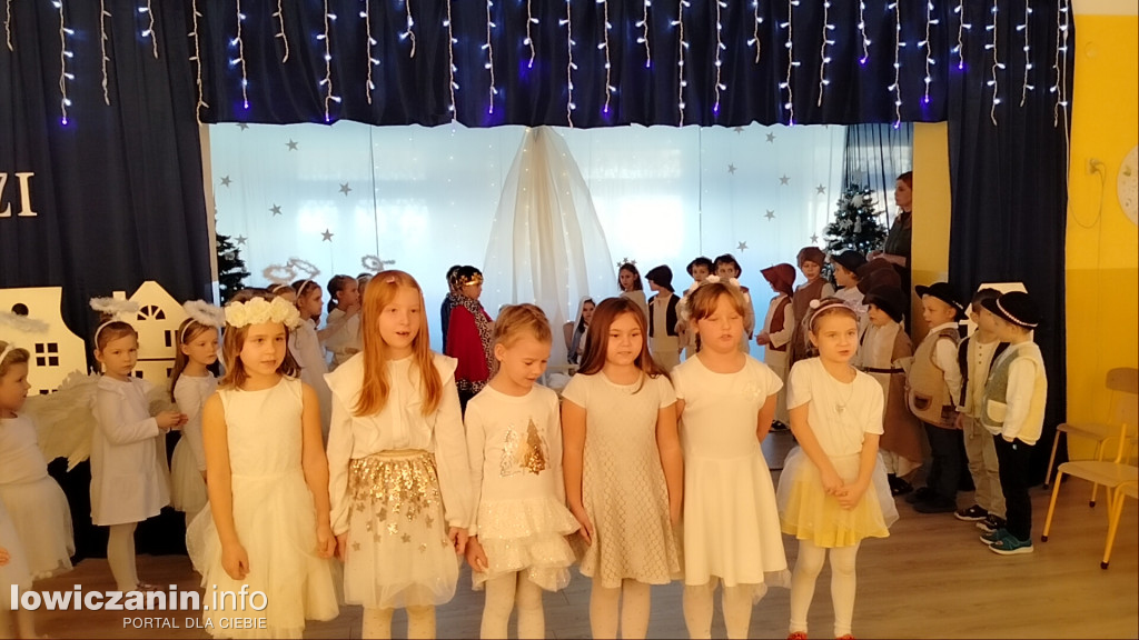 Jasełka w przedszkolu Pszczółka Maja w Łowiczu