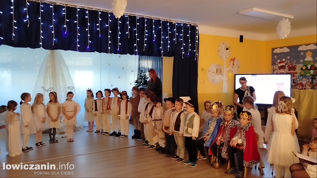 Jasełka w przedszkolu Pszczółka Maja w Łowiczu