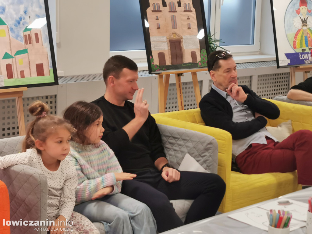 Spotkanie Klubu Czytających Rodzin w Łowiczu