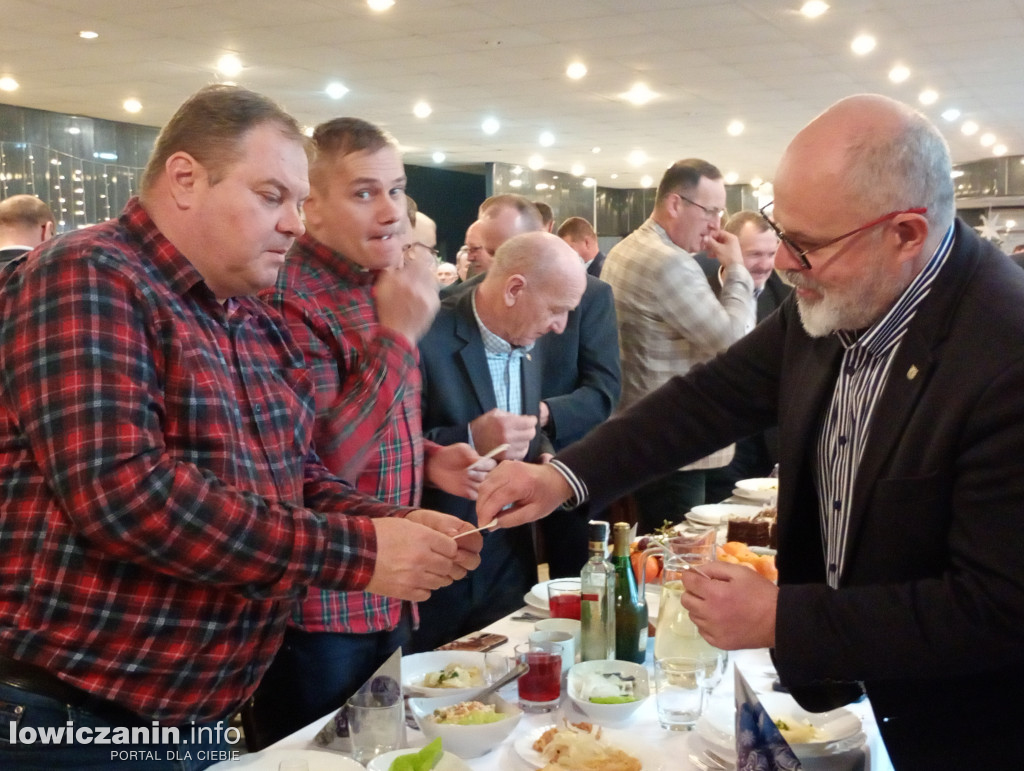 Łowicz. Wigilia Mazowieckiego Związku Pszczelarzy