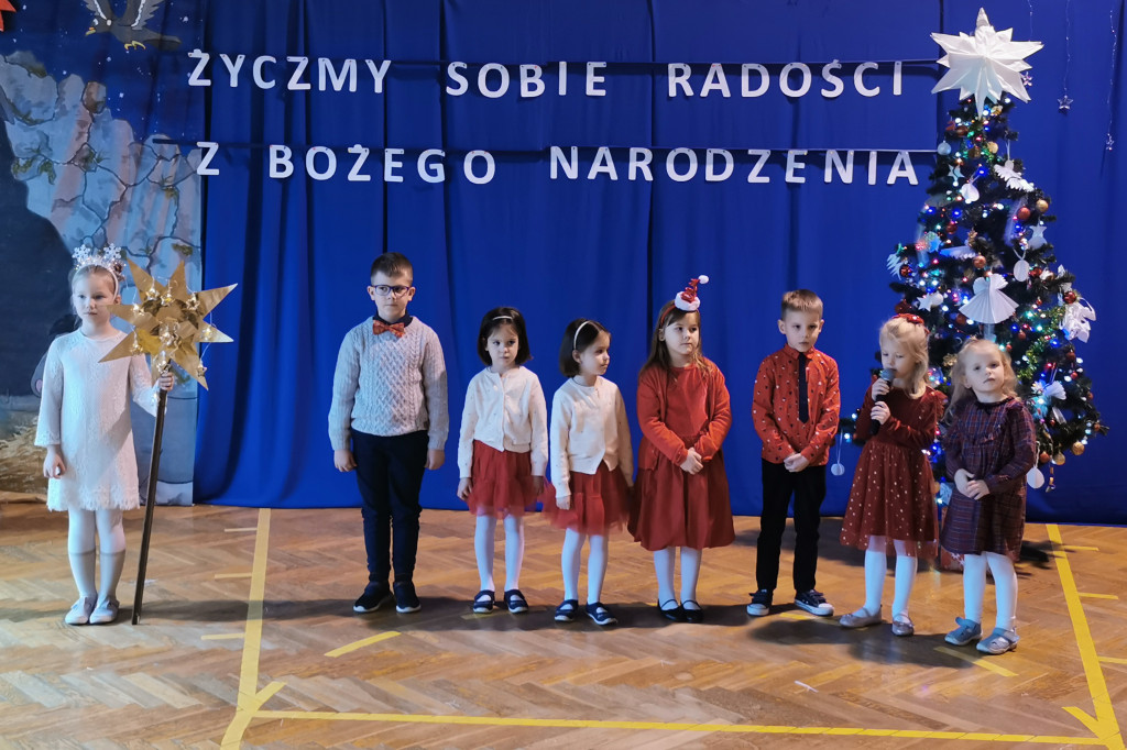 Wigilia w Szkole Podstawowej w Dąbkowicach
