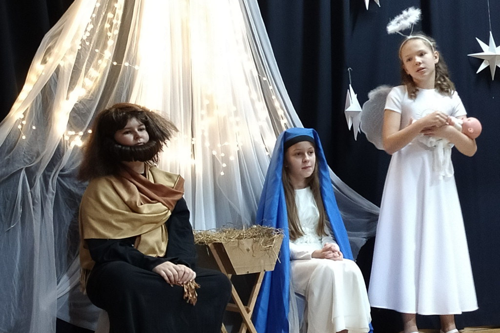 Jasełka w Szkole Podstawowej w Popowie