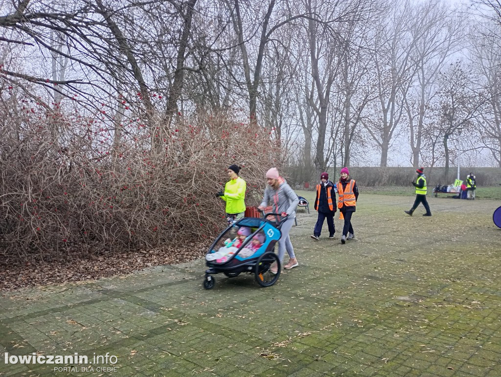 Sylwestrowy parkrun w parku na Błoniach