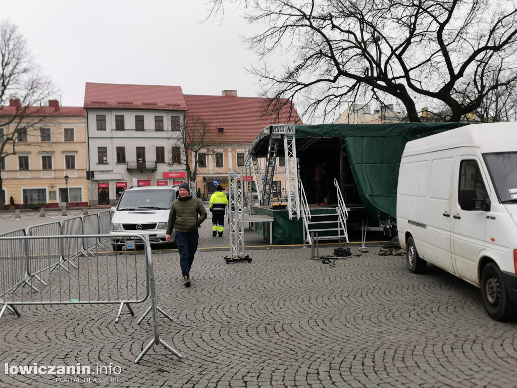 W Łowiczu trwają przygotowania do Sylwestra