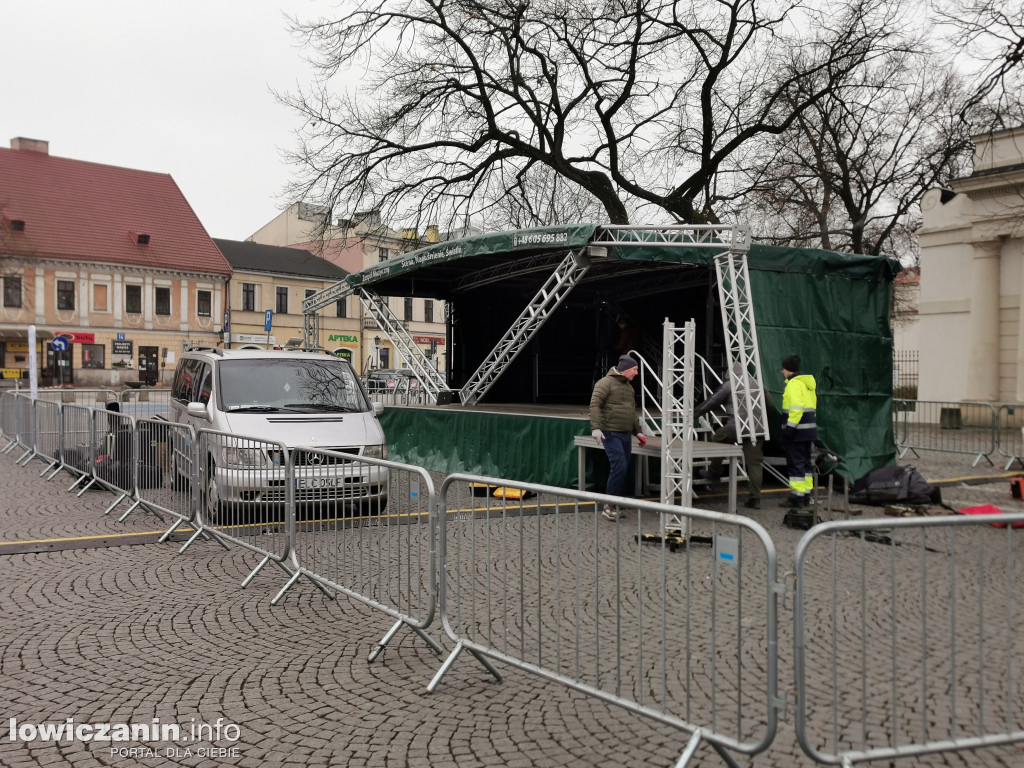 W Łowiczu trwają przygotowania do Sylwestra