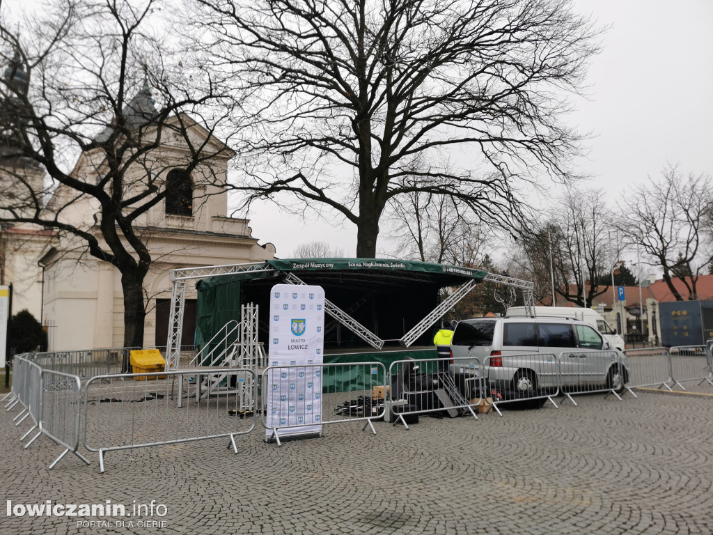 W Łowiczu trwają przygotowania do Sylwestra