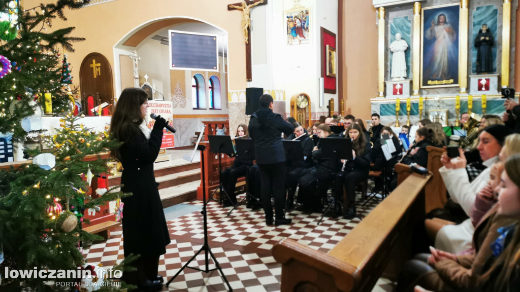 Koncert kolęd w wykonaniu Orkiestry Dętej z Łyszkowic