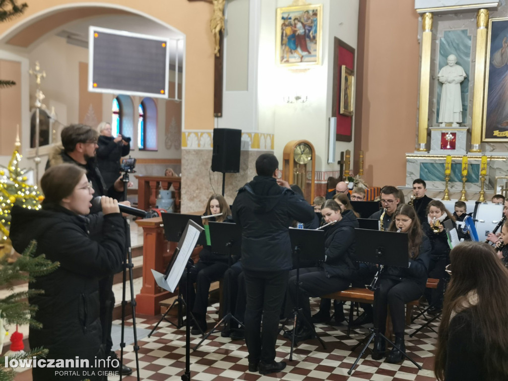 Koncert kolęd w wykonaniu Orkiestry Dętej z Łyszkowic