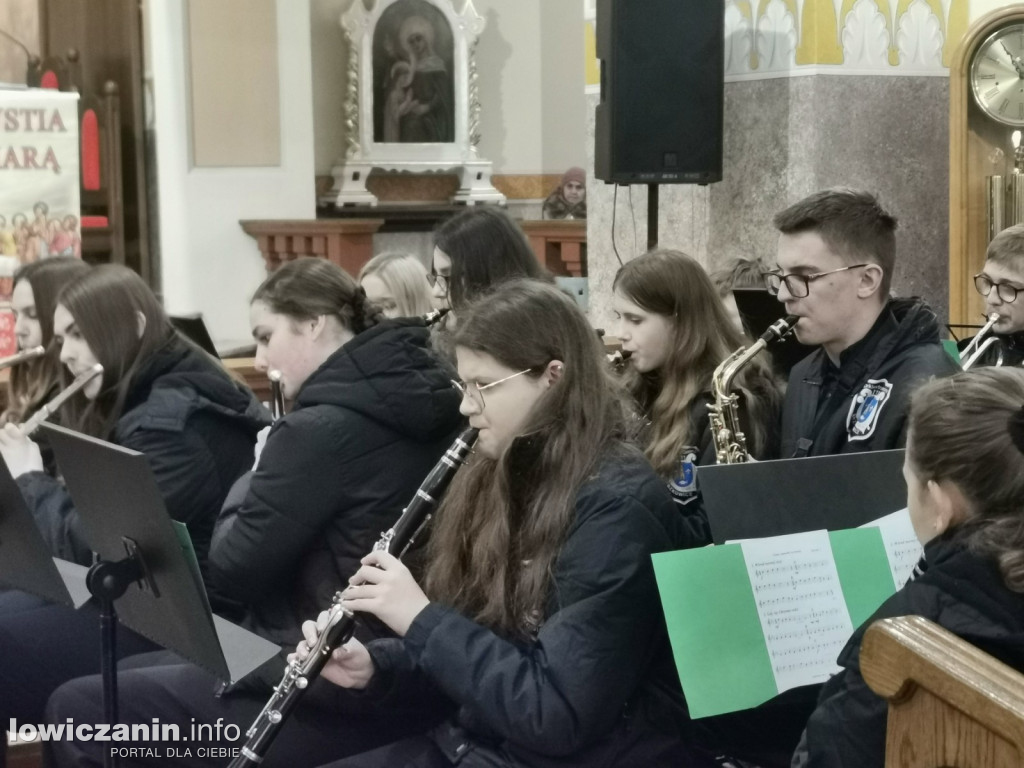 Koncert kolęd w wykonaniu Orkiestry Dętej z Łyszkowic