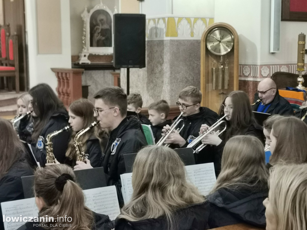 Koncert kolęd w wykonaniu Orkiestry Dętej z Łyszkowic