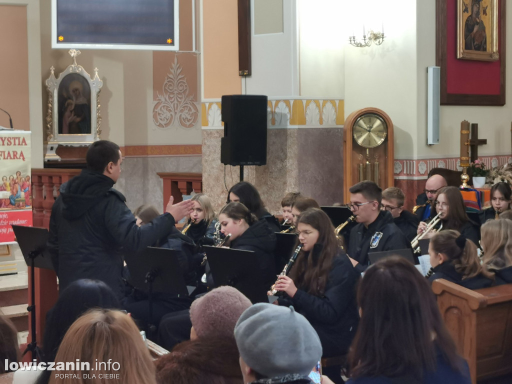 Koncert kolęd w wykonaniu Orkiestry Dętej z Łyszkowic