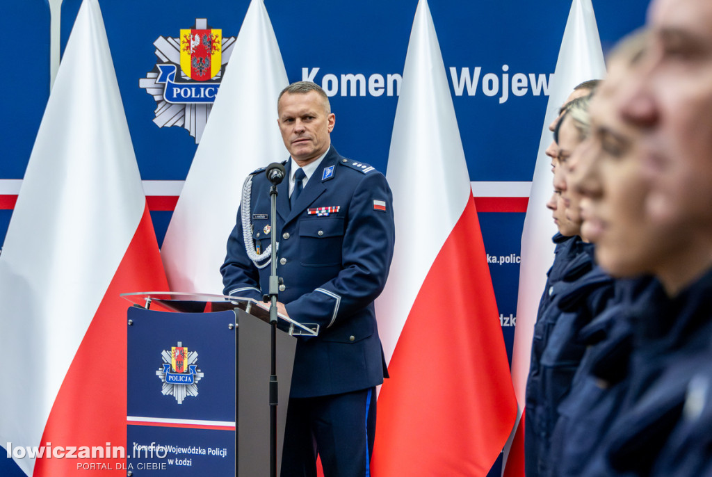 Nowi policjani w łowickiej policji