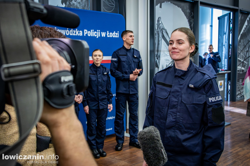 Nowi policjani w łowickiej policji
