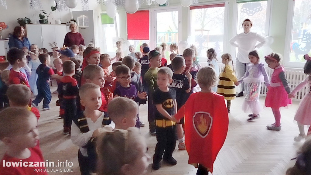 Bal karnawałowy w Przedszkolu nr 1 Stokrotka w Łowiczu