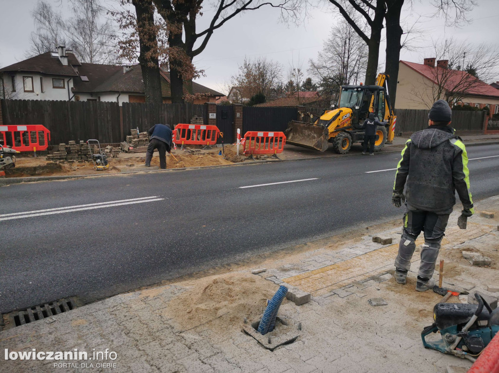 Przebudowa przejść dla pieszych w Łowiczu