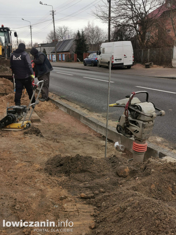 Przebudowa przejść dla pieszych w Łowiczu