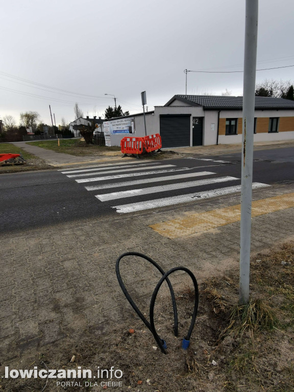 Przebudowa przejść dla pieszych w Łowiczu