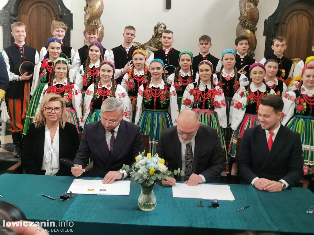 Podpisanie umowy z powiatem rypińskim