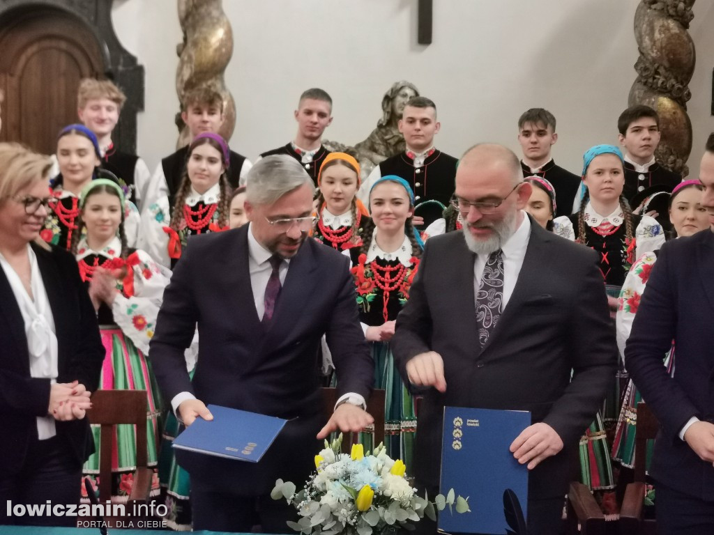 Podpisanie umowy z powiatem rypińskim